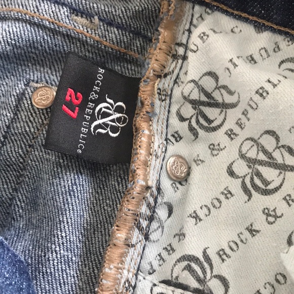 Rock & Republic capri jeans size 27 - Picture 14 of 15